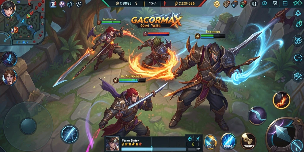 Gameplay seru di arena GACORMAX yang penuh aksi.