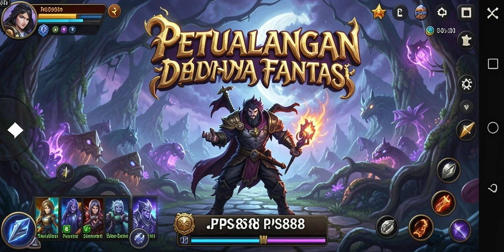 Screenshot gameplay JPS888 menampilkan petualangan mendebarkan.