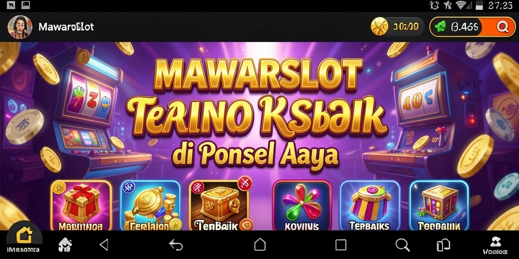 Tampilan gameplay <strong>MAWARSLOT</strong> yang menawan dan menarik bagi para pemain Kasino.