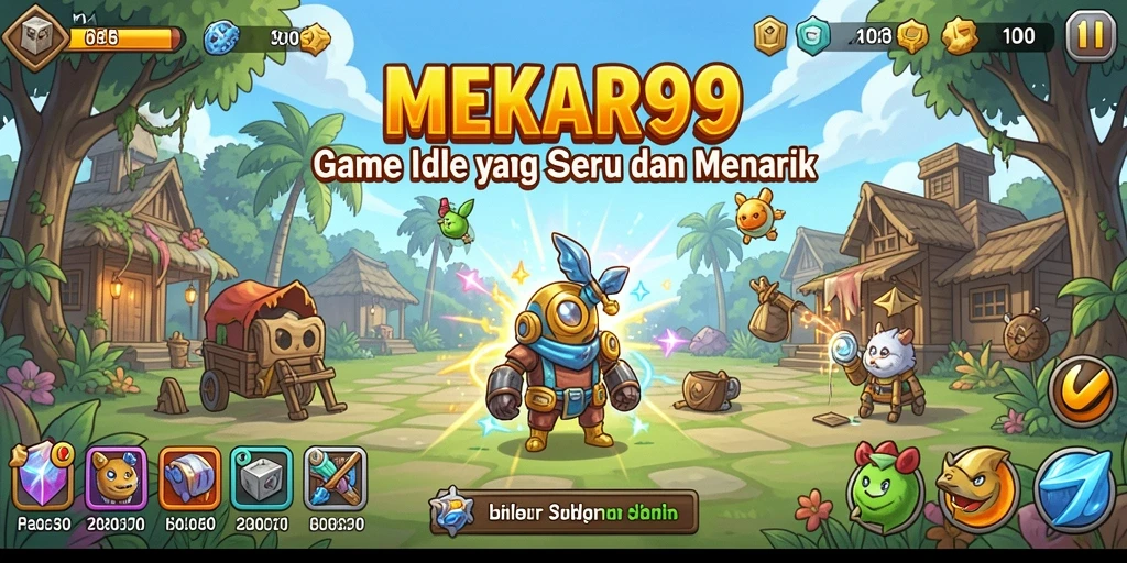 Tampilan menarik dari gameplay MEKAR99 yang menyenangkan.