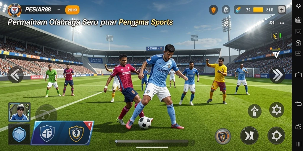 Tampilan menarik dari gameplay PESIAR88 yang mendebarkan.