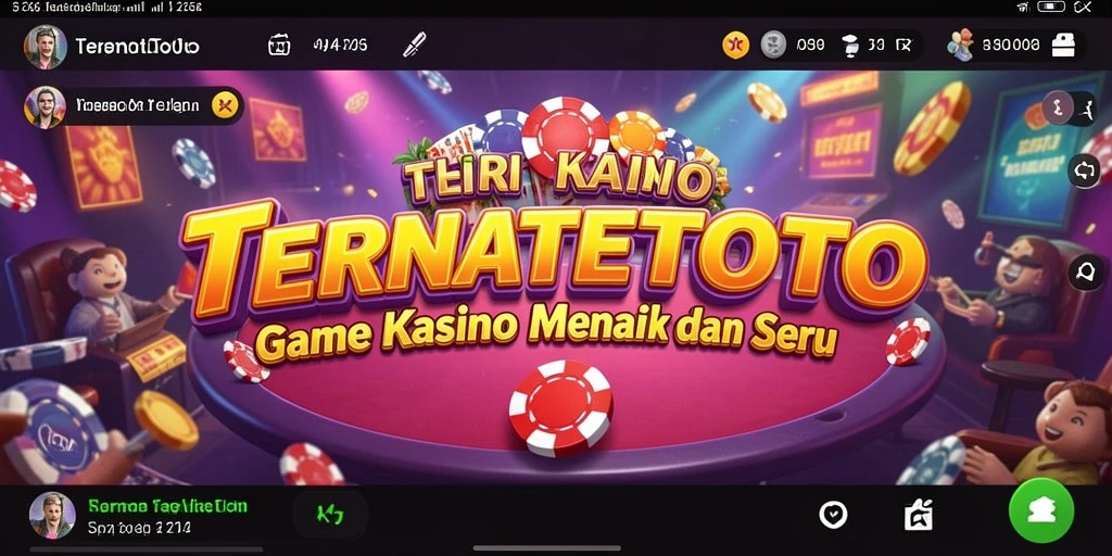 Tampilan gameplay seru dan interaktif dari TERNATETOTO.