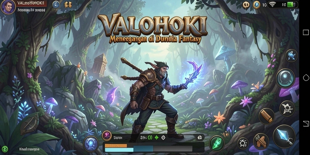 Gameplay VALOHOKI yang action-packed dan menegangkan di dunia RPG.