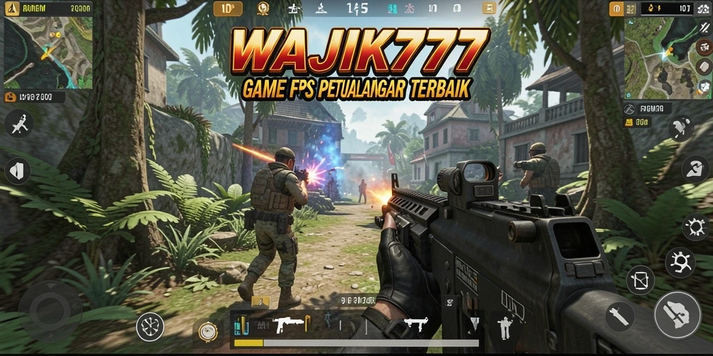 Screenshot menampilkan aksi seru dan gameplay mendebarkan di WAJIK777.